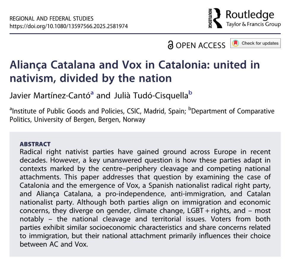 Regional & Federal Studies tweet media