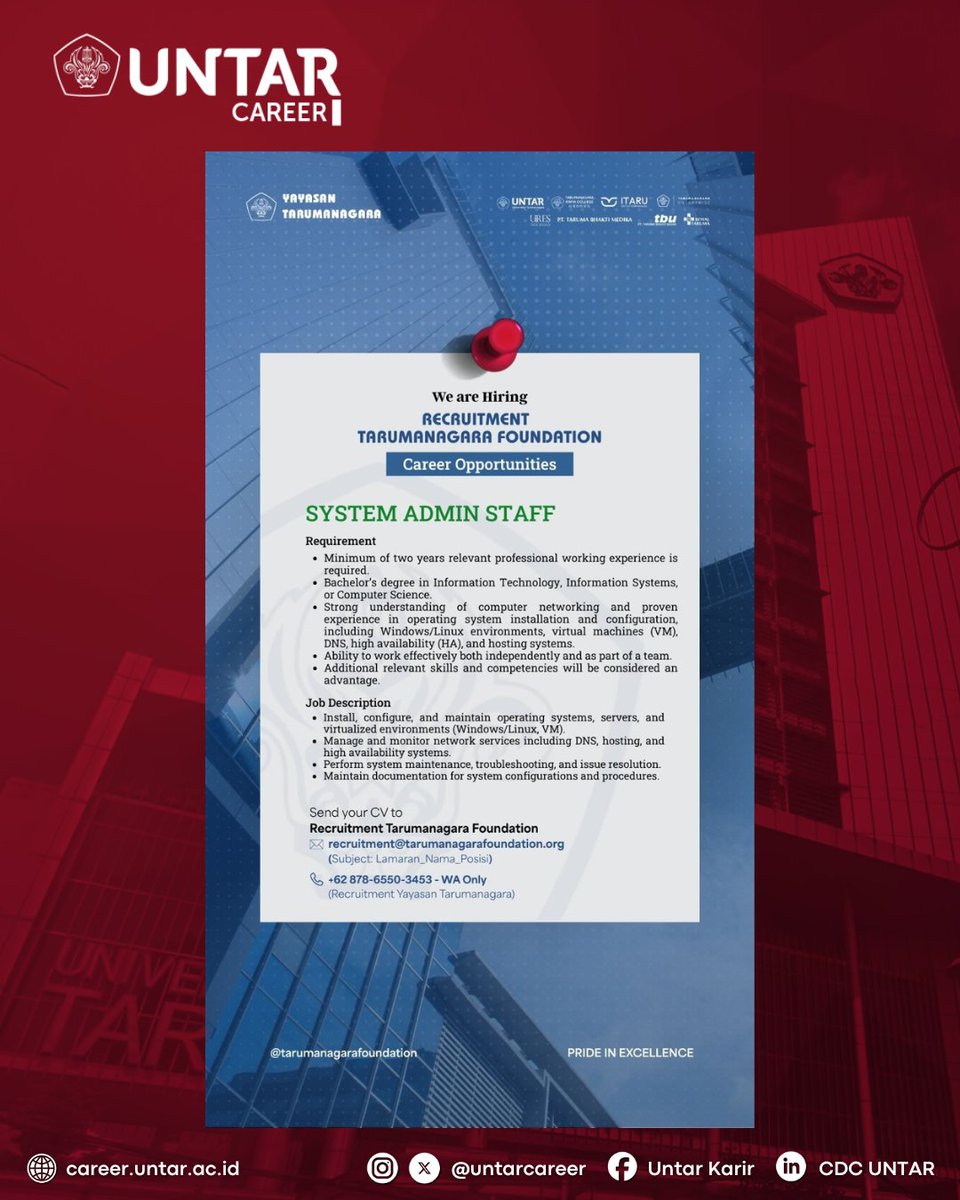 Untar Career tweet media