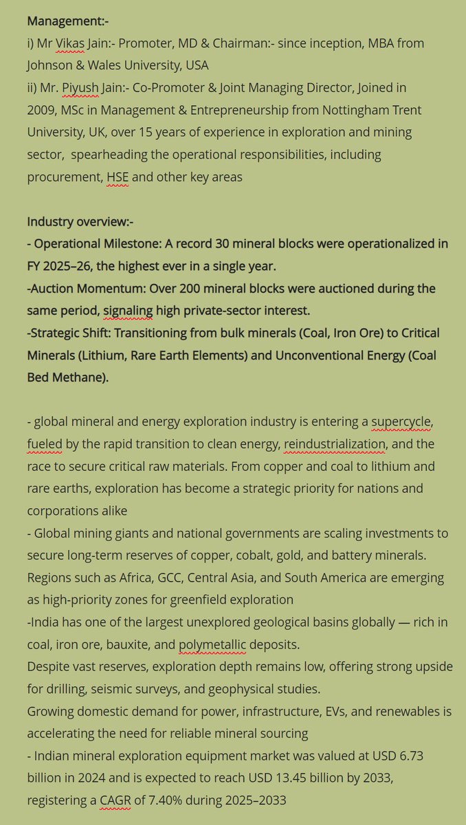 Aishvik361675's tweet photo. Notes on South west pinnacle exploration. 650Cr Market cap company at 22PE expected to grow at 40% for 2-3 years. Exploration sector, tailwinds but sector risk. Consolidation, didnt fall much even in correction in market. #Southwestpinnacleexploration #SWPE https://t.co/n5LmVcKTQa