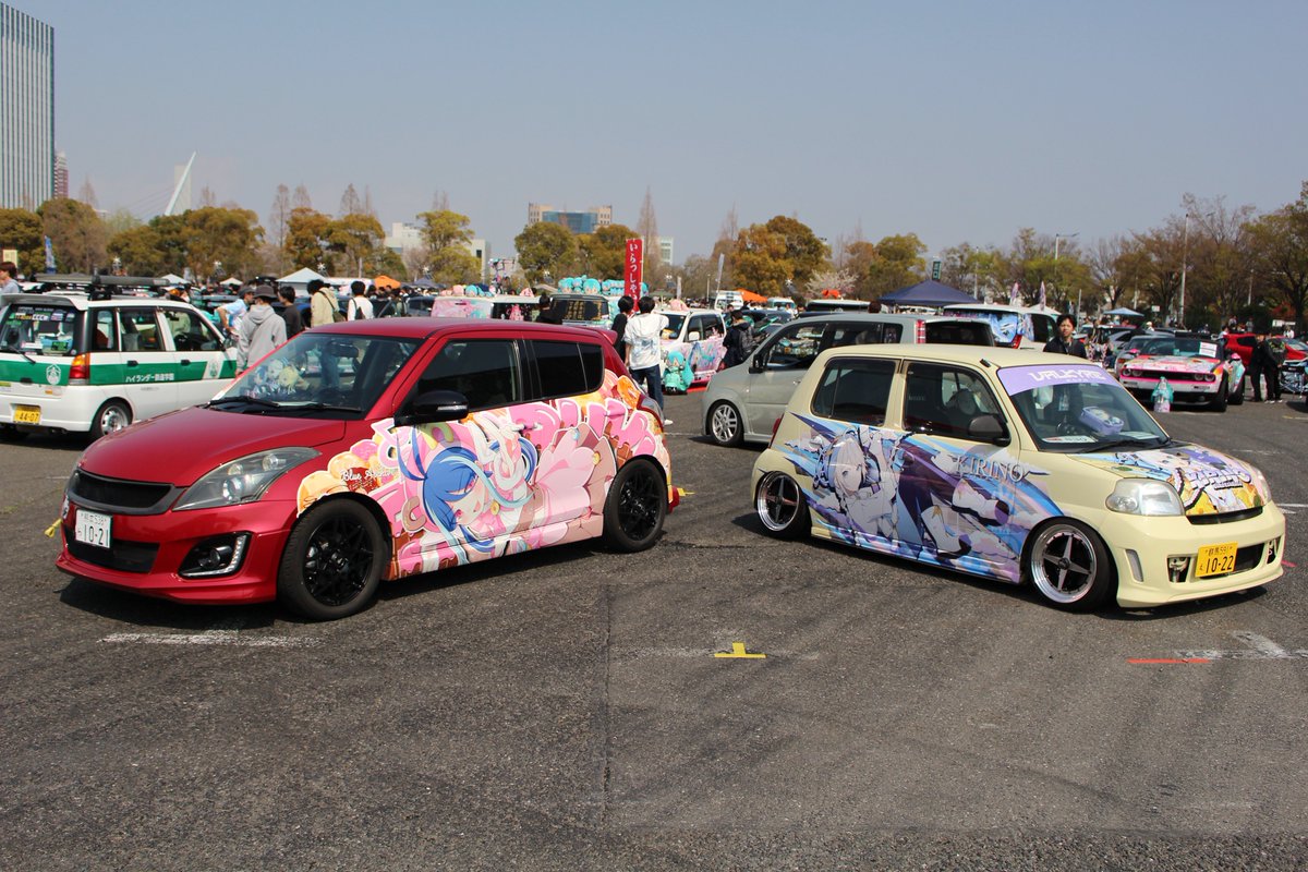 Pちゃん→痛車天国 tweet media