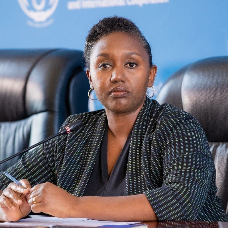 hdrwanda's tweet photo. The Government Spokesperson of Rwanda, @YolandeMakolo , congratulated the national team of DR Congo for qualifying for the World Cup, which will take place in June this year.
#Rwanda #DRC #WorldCup #Football #AfricanFootball #TeamDRC #RwandaGov #YolandeMakolo #SportsNews https://t.co/RYDpMZZj2Z