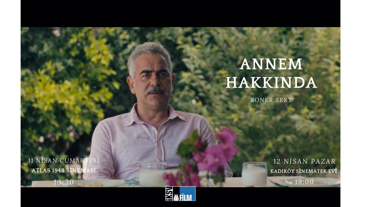 serttsoner's tweet photo. İstanbul Film Festivali’nde gösterim tarihlerimiz: 

Bekliyoruz. 

Biletler:
https://t.co/vJAUTvfk6D https://t.co/nrD4lm3sJT