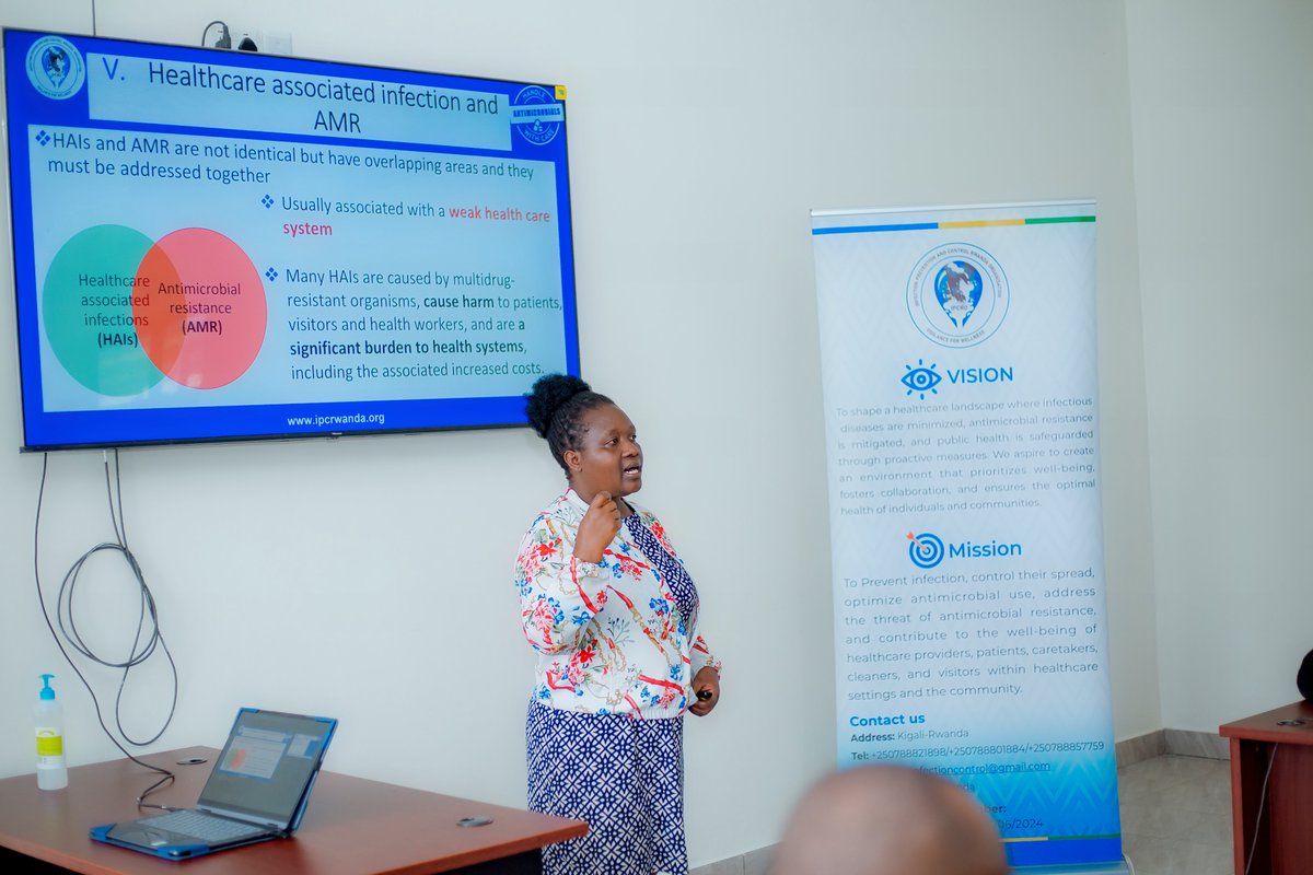 Following the focus on antimicrobial stewardship, <a href="/Ndayisaba/">Ndayisaba</a>  highlighted key Infection Prevention &amp; Control (IPC) minimum requirements and emphasized the importance of WASH practices in healthcare facilities to prevent healthcare-associated infections.