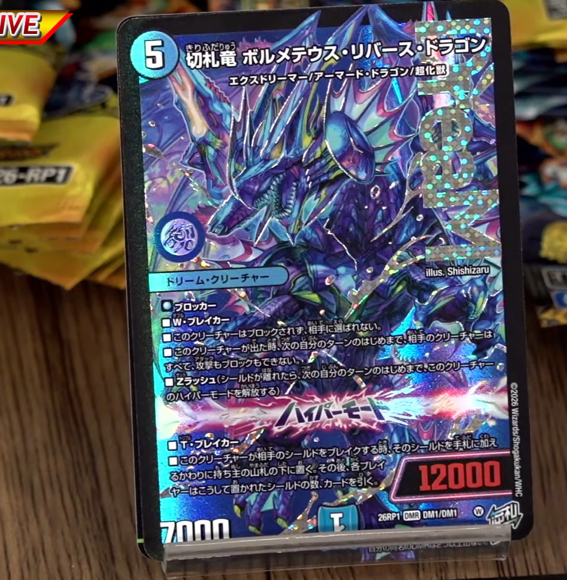 デュエルマスターズ　ボルメテウスリバースドラゴン　ボルメテウスハック