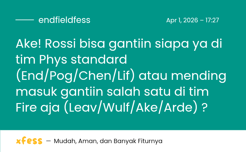 ENDFIELDFESS | TOPUP ENDFIELD 📌 tweet media