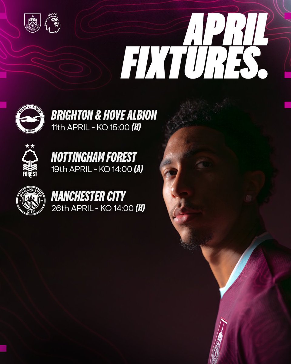 Burnley FC tweet media