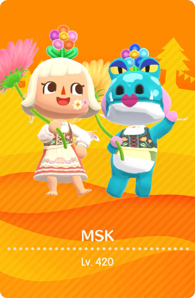 MSK@どうぶつの森 tweet media