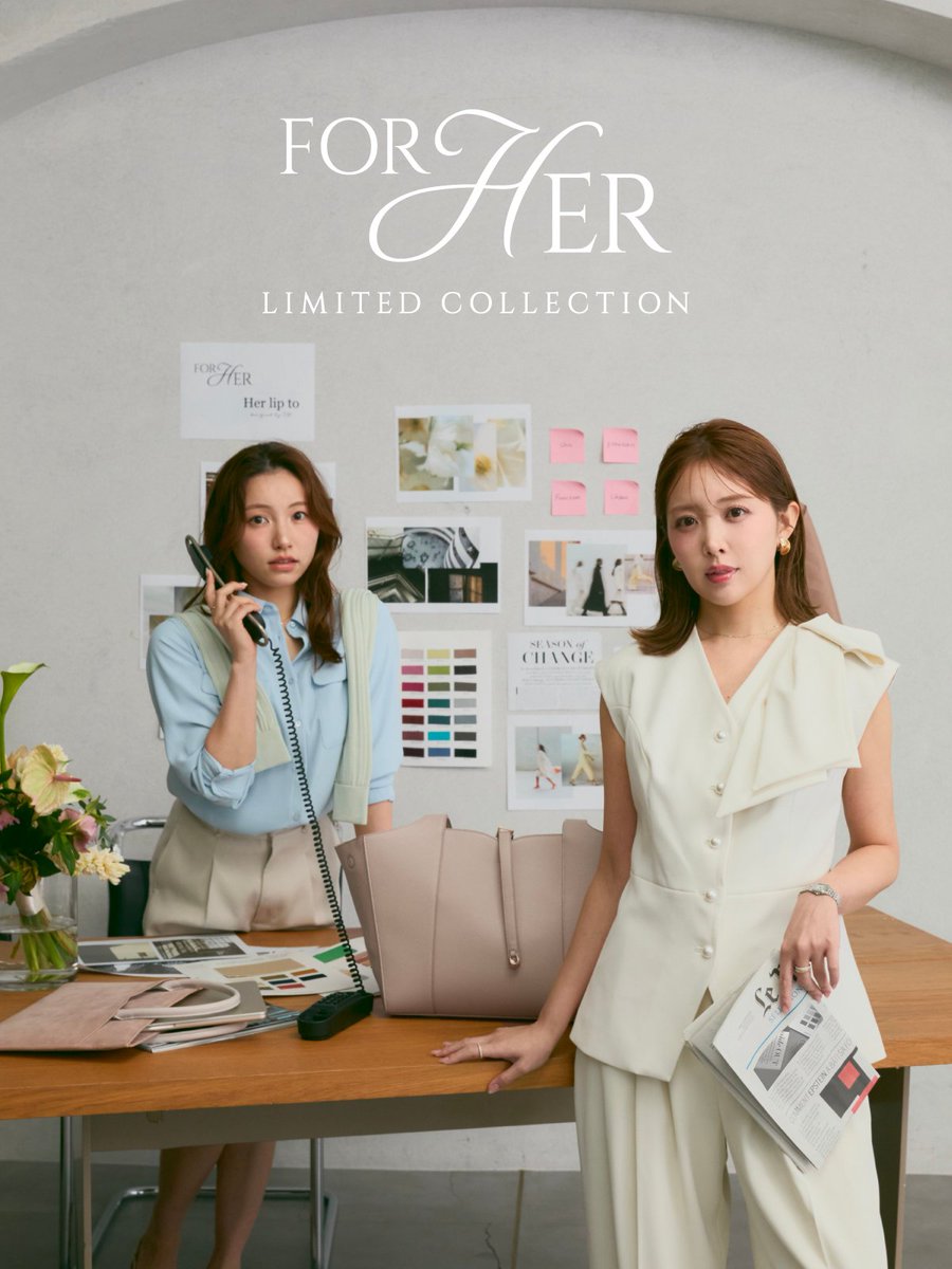 Herlipto_info's tweet image. Her lip to “FOR HER”コレクションより
スタイリッシュなバッグが登場📣

Her lip to BEAUTY RISA / PRESS YUKAが
プロデュースしたアイテムをお届けいたします。

▼特集ページをチェック
herlipto.jp/blogs/her-edit…