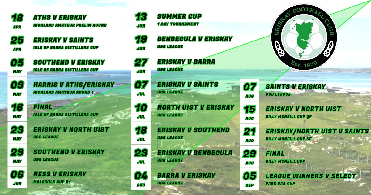Eriskay Football Club tweet media