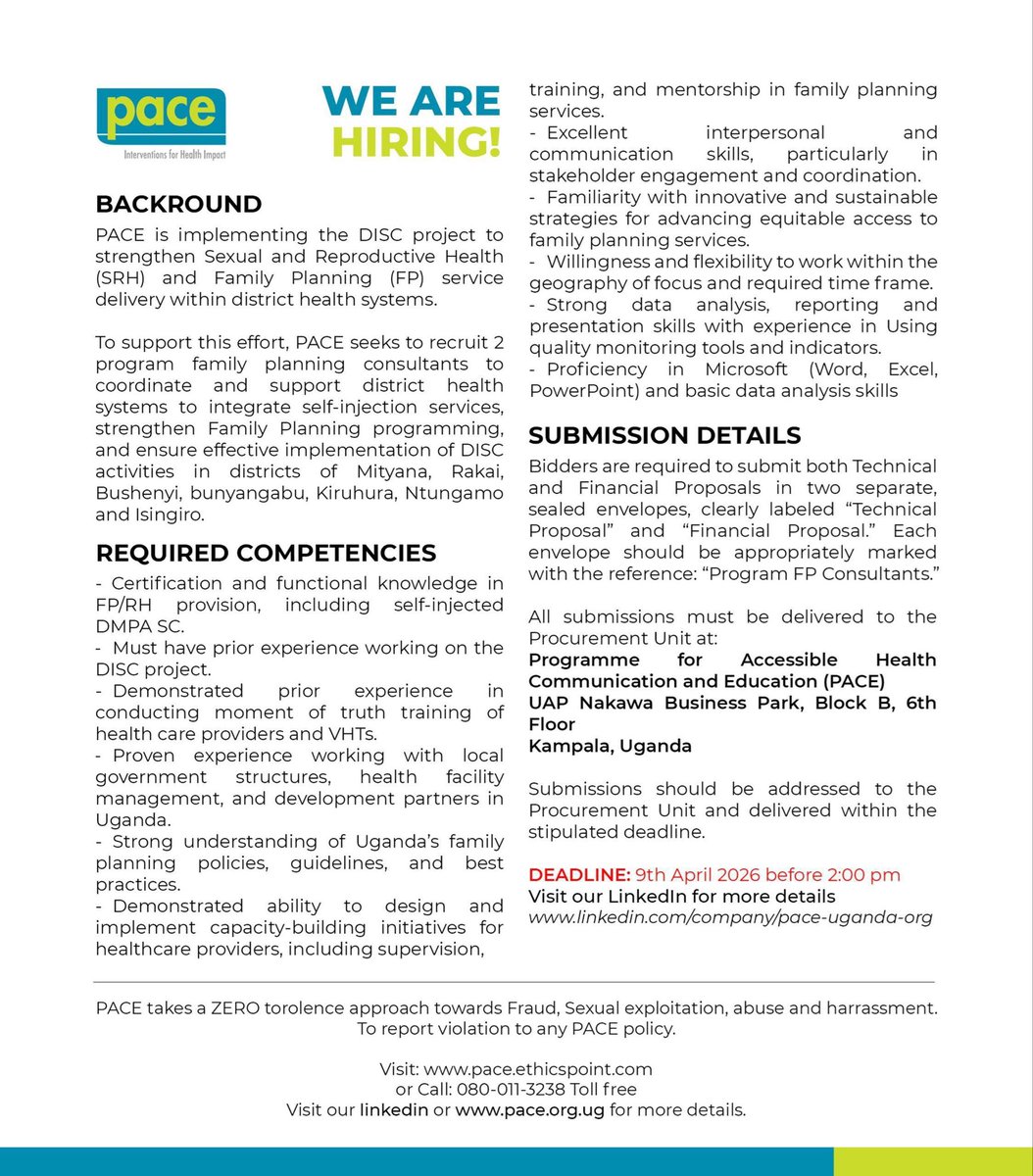 PACE Uganda tweet media