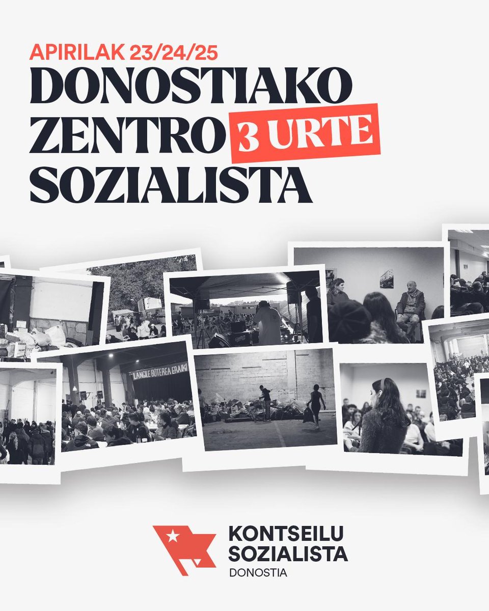 Kontseilu Sozialista Donostia tweet media