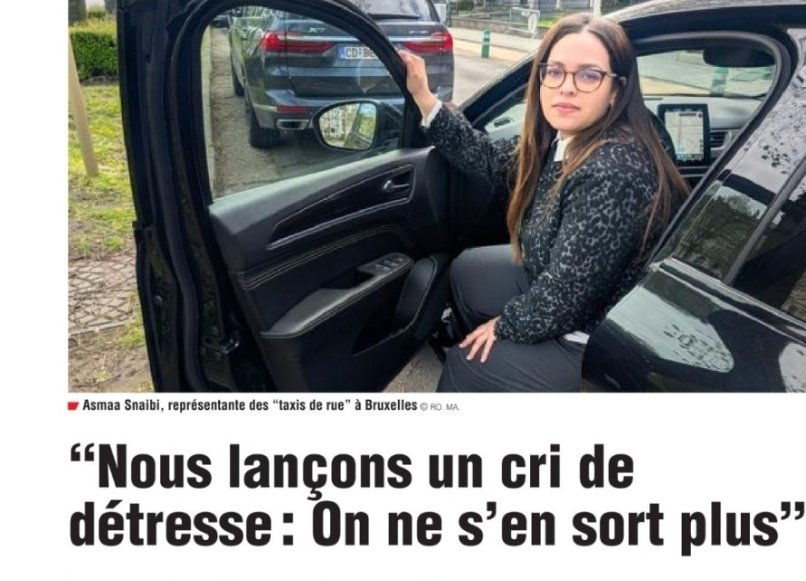 Le taxi de rue Bruxellois tweet media