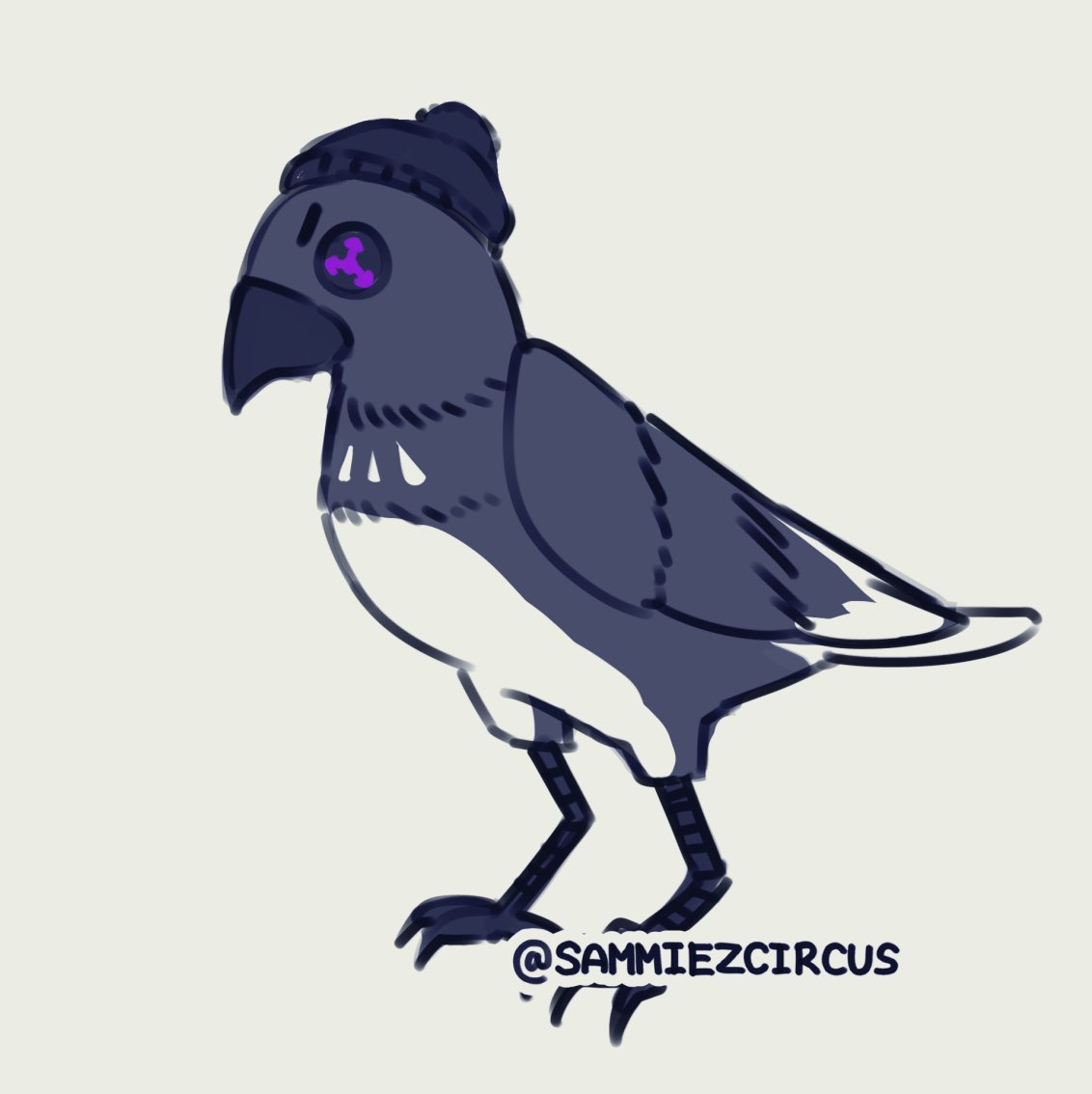 sammiezcircus's tweet photo. hehe bird #crowzi https://t.co/TgweL4fOmH