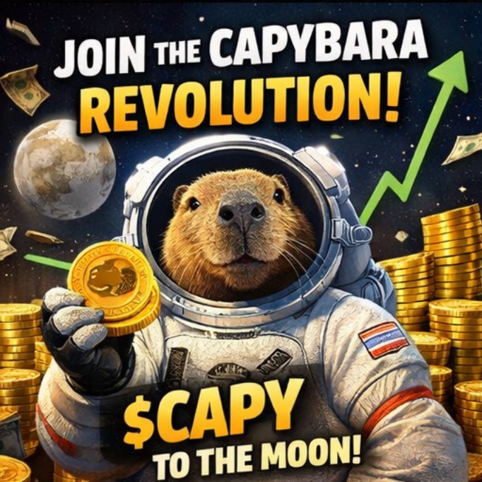 <a href="/yourcryptodj/">Your Crypto DJ</a> Time to buy $CAPY 👀
Launched TODAY 🚀 and already building serious momentum. Community is growing fast, memes are hitting, and early entries won’t last long.
Don’t fade the capybara wave 🦫
Get in before it trends everywhere. 
TG: t.me/capybara345
Website: