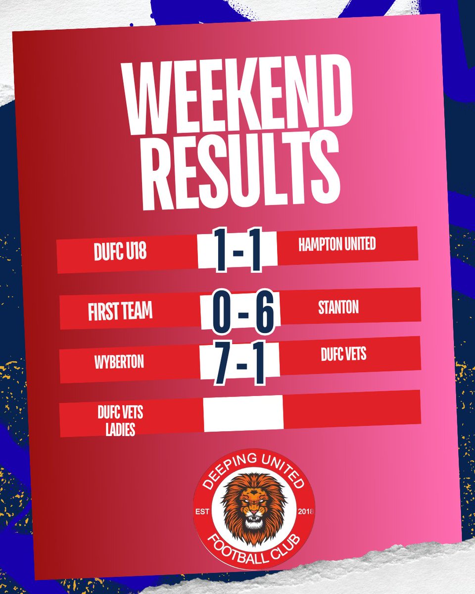 Deeping United F.C tweet media