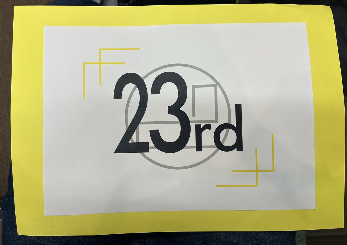 nq__z_'s tweet photo. #slothefifth 
紙23rd🟨→2R
ペーパーも早押しも全く対応できず、3回参加して未だに2R止まり😰
運営の皆様はありがとうございました！ https://t.co/DhWx1LMKNU