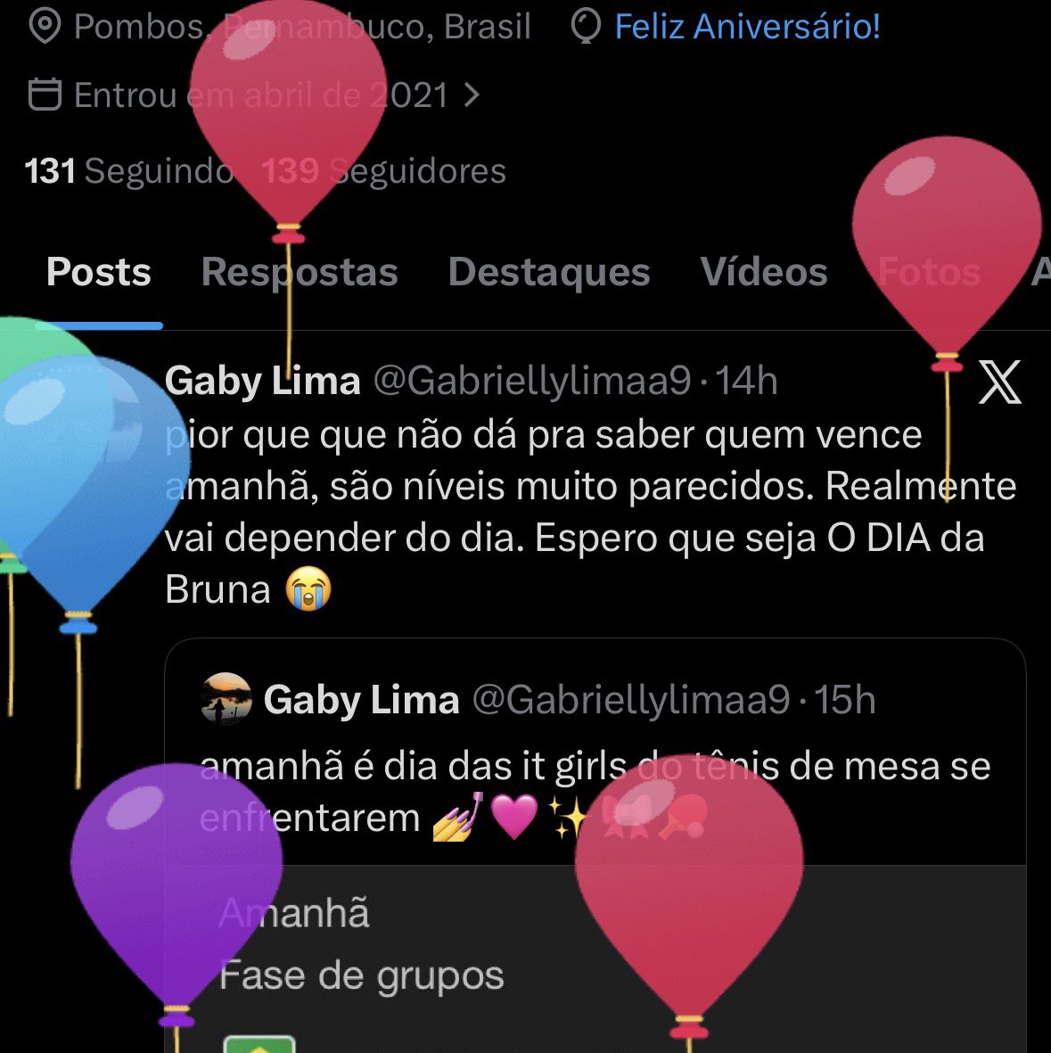 Gaby Lima tweet media