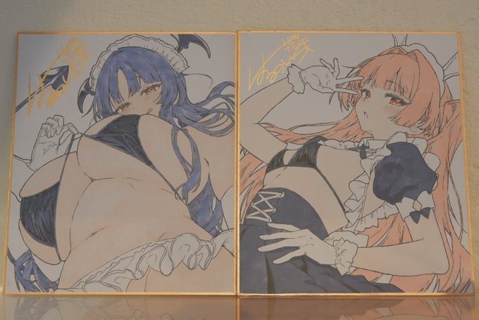 💓秋葉原同人祭in台北💓4/4&5 🦞
🌵【A11】 Lunatic*Maiden🐙

イベントに色紙を持っていきます!
ご縁がありました際は何卒よろしくお願いいたします!🙇‍♂️

#秋葉原同人祭in台北 
#秋葉原同人祭
#ACF 