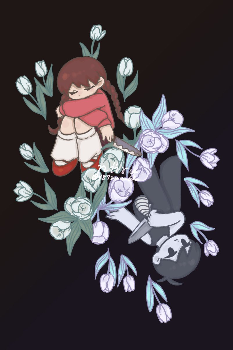 🔪🤍🌷