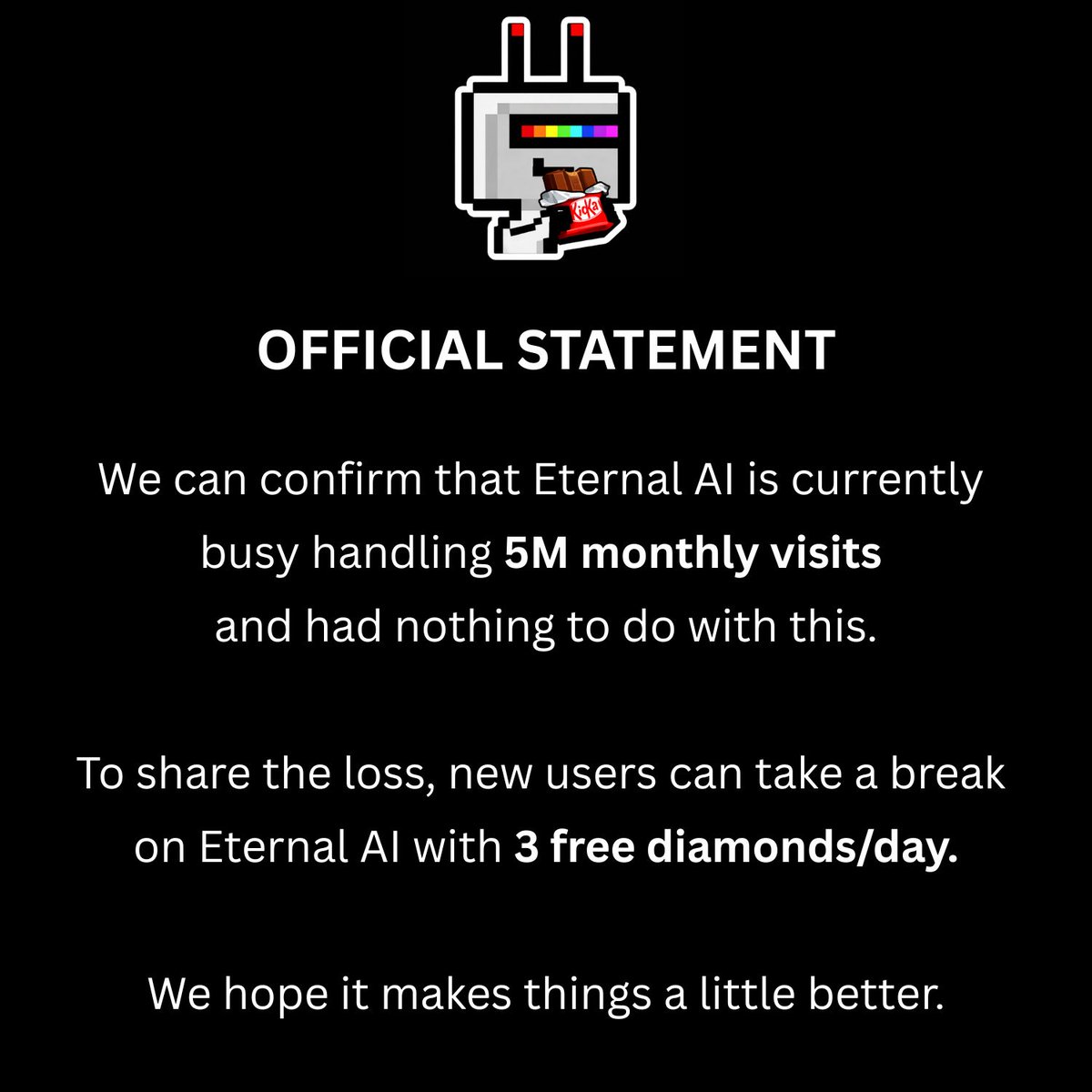 Eternal AI tweet media