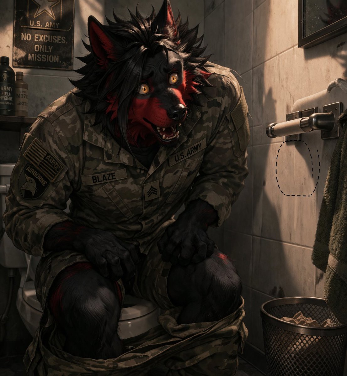 WolfFenris6347's tweet photo. Time to start a new QT: #aprilfools
Since it's first of April and you havent heard a lot about #BravoBase (it was a bit of just regular day to day madness)
I think it's time to start of with a bit of fun. I invite everyone who likes to Join. And for my first victims
@Silvra_art I told you stop stealing my notebook, shocking revelation indeed
@ImHerWolf, I know you hide in there, I want to play a little game...
@tewarijus98782 "looking good"
@OfficialSykesS cooler heads prevail 🤣
Let the prank wars Beginn ...