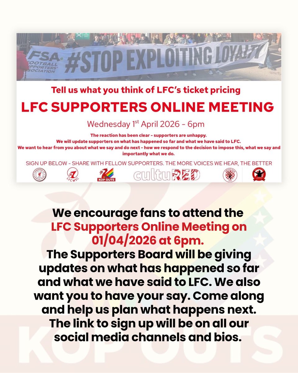 Kop Outs! 🌈⚽🏳️‍🌈🏳️‍⚧️ tweet media