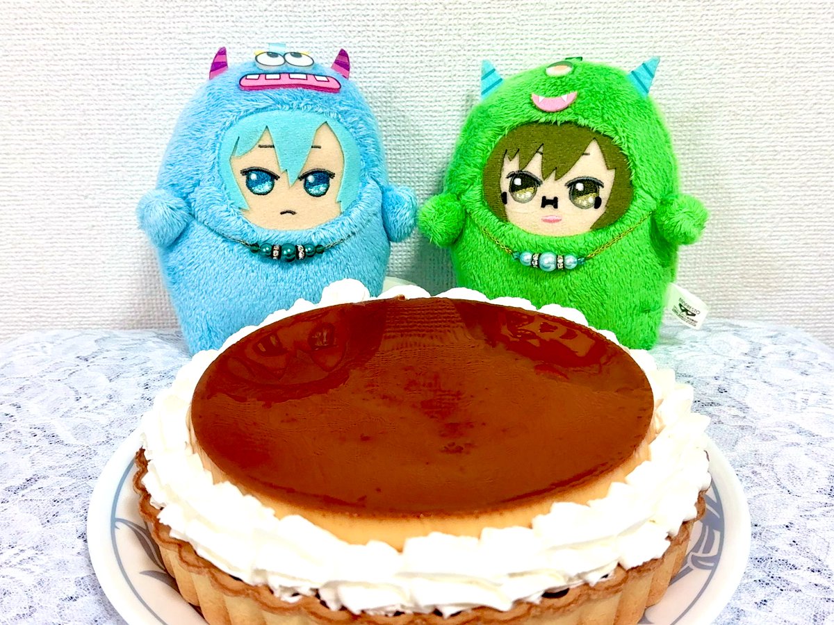 i7_24TY's tweet photo. はっぴーばーすでー環🎉🎂
今年もプリンタルト手作りしました〜🍮🍴
いっぱいお食べ……幸せになれ……
4枚目はタルトに勢い良く突っ込もうとするモンタマです。

#四葉環生誕祭2026
#四葉環誕生祭2026 https://t.co/V3TyIL9EEP