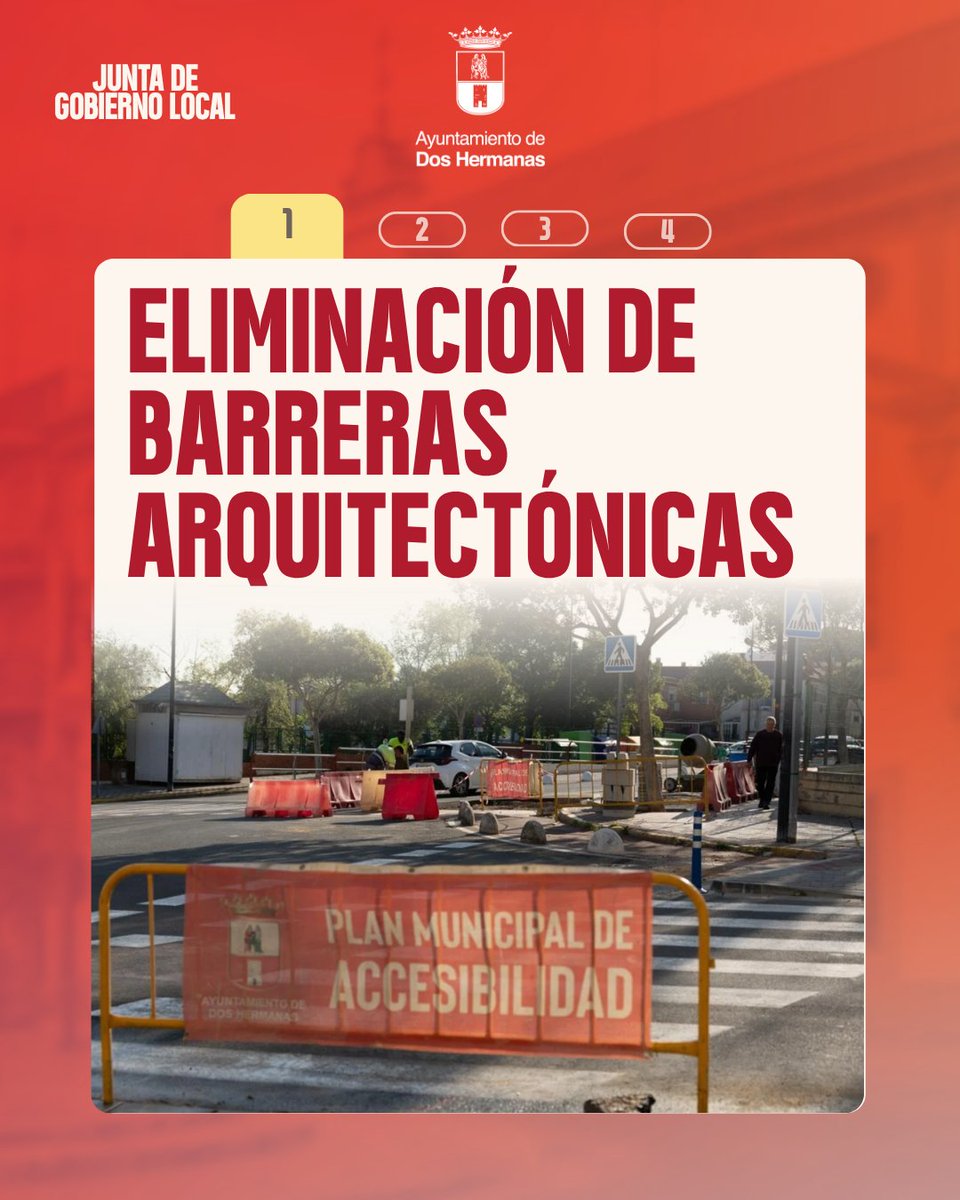 aytodoshermanas's tweet image. 🔴 #Gestión | El Ayuntamiento de Dos Hermanas ha celebrado este miércoles 1 de abril una nueva Junta de Gobierno Local en la que se han aprobado acciones de interés municipal. Destacamos algunos de los acuerdos: