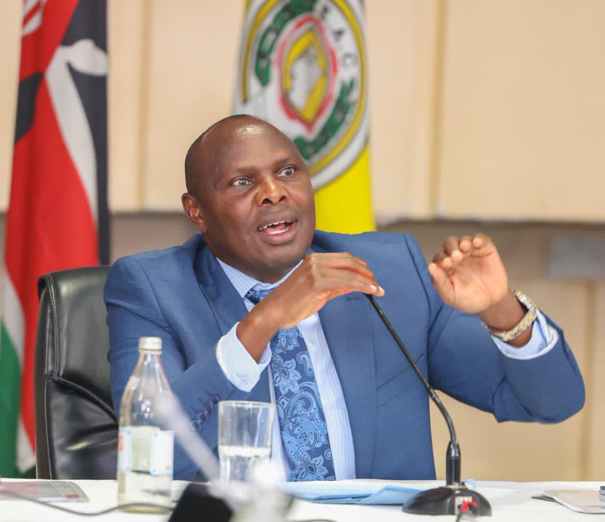 KipLecturer's tweet photo. This morning at the KICC, Nairobi, during the monthly PSs’ Meeting chaired by the Head of Public Service and Chief of Staff, Mr. Felix Koskei.
Super PS Fikirini Jacobs Kahindi reiterated the need of Gov't to Continue supporting youths through OJE
#ForGod&Country
#RuthlessFocus https://t.co/5JA2B5qckT