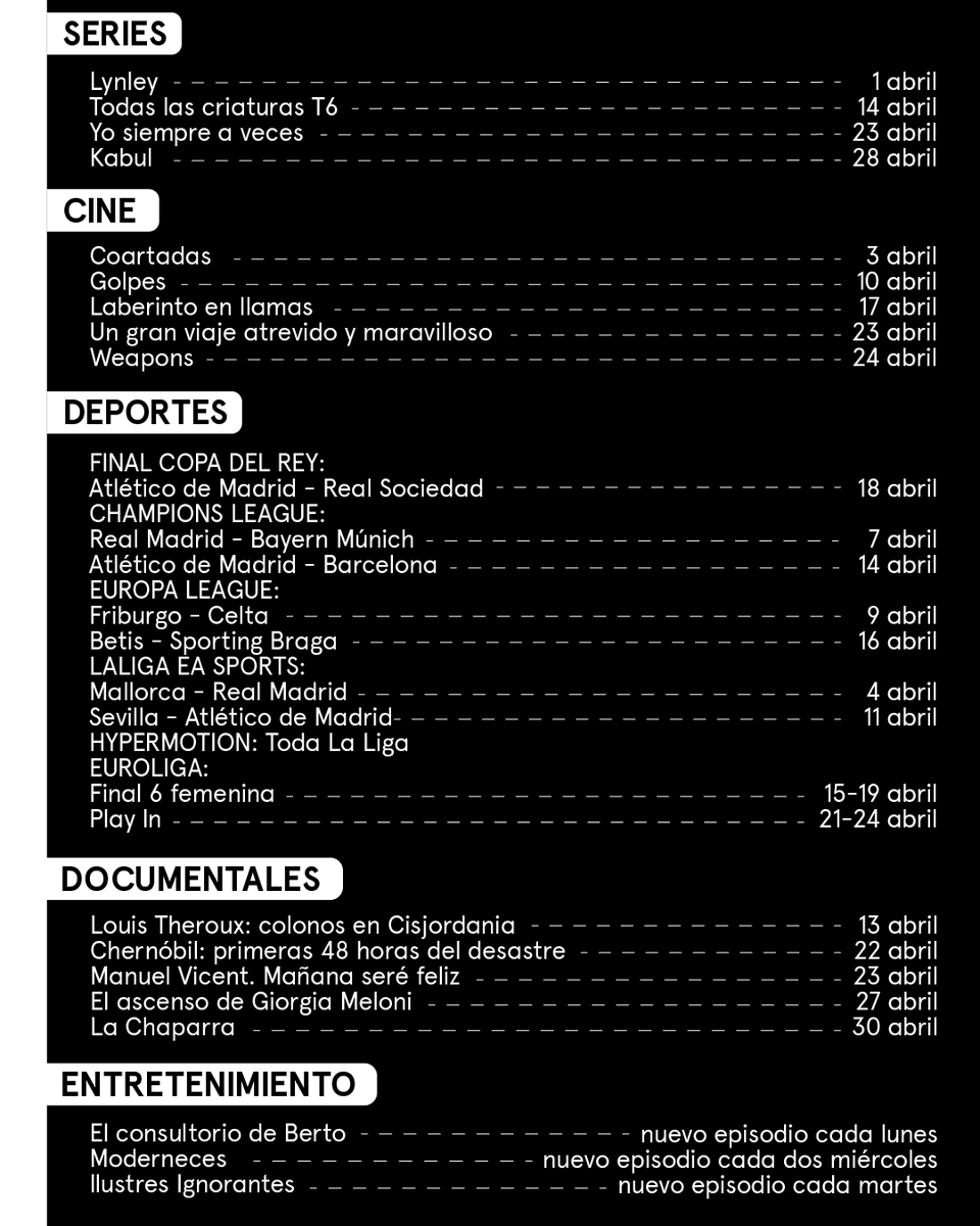 Movistar Plus+ tweet media