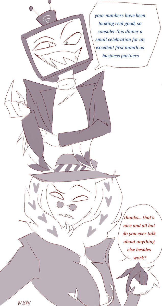xnyre_'s tweet photo. A combination of the last 3 days for #StaticMothWeek2026 - night out/hobbies/vintage
#staticmoth #voxval #hazbinhotel #StaticMothWeek https://t.co/VPO5GkQv7j