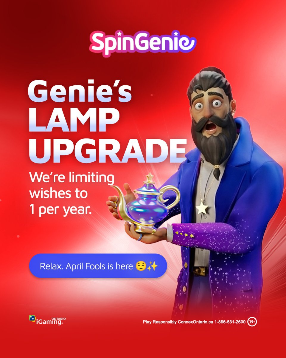 Spin Genie tweet media