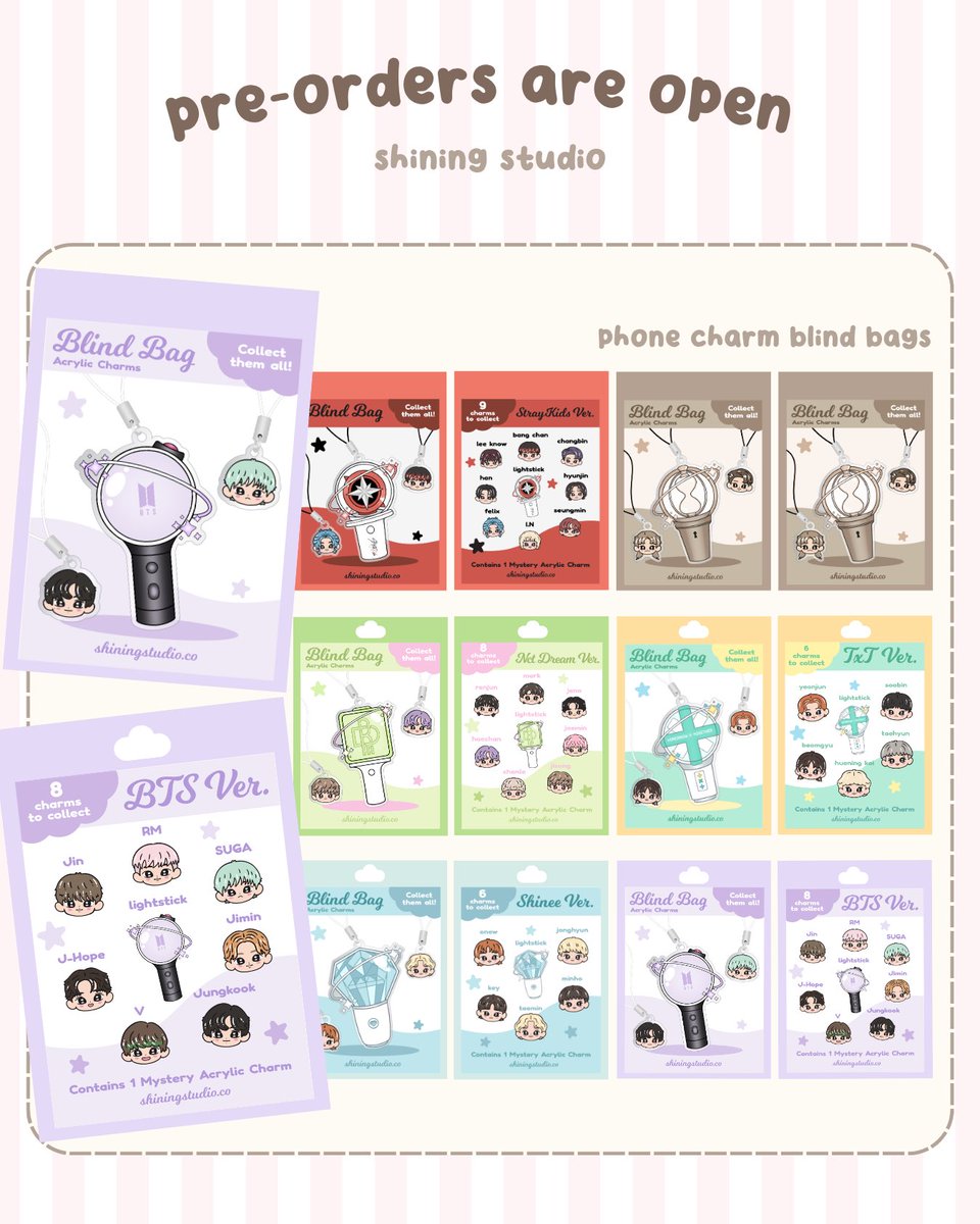 shiningpins's tweet photo. new photocard holders &amp; blind bags up for preorder !! 

https://t.co/X6szGsDYw9

#kpop #bts #katseye #skz #twice https://t.co/Id4ZV95PLQ