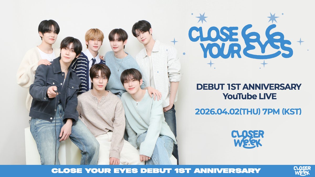 CLOSE YOUR EYES tweet media