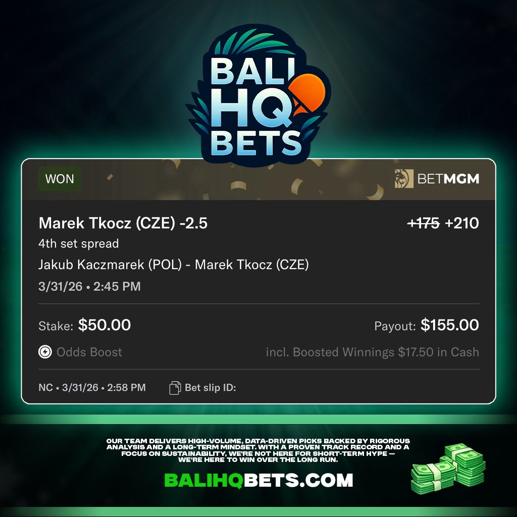 WagerSports_'s tweet photo. 🏆Join the team that wins daily⬇️
https://t.co/TnRQVSvnr6

#SportsbettingX #SportsBettingPicks #BettingX https://t.co/joZWIlEEEM