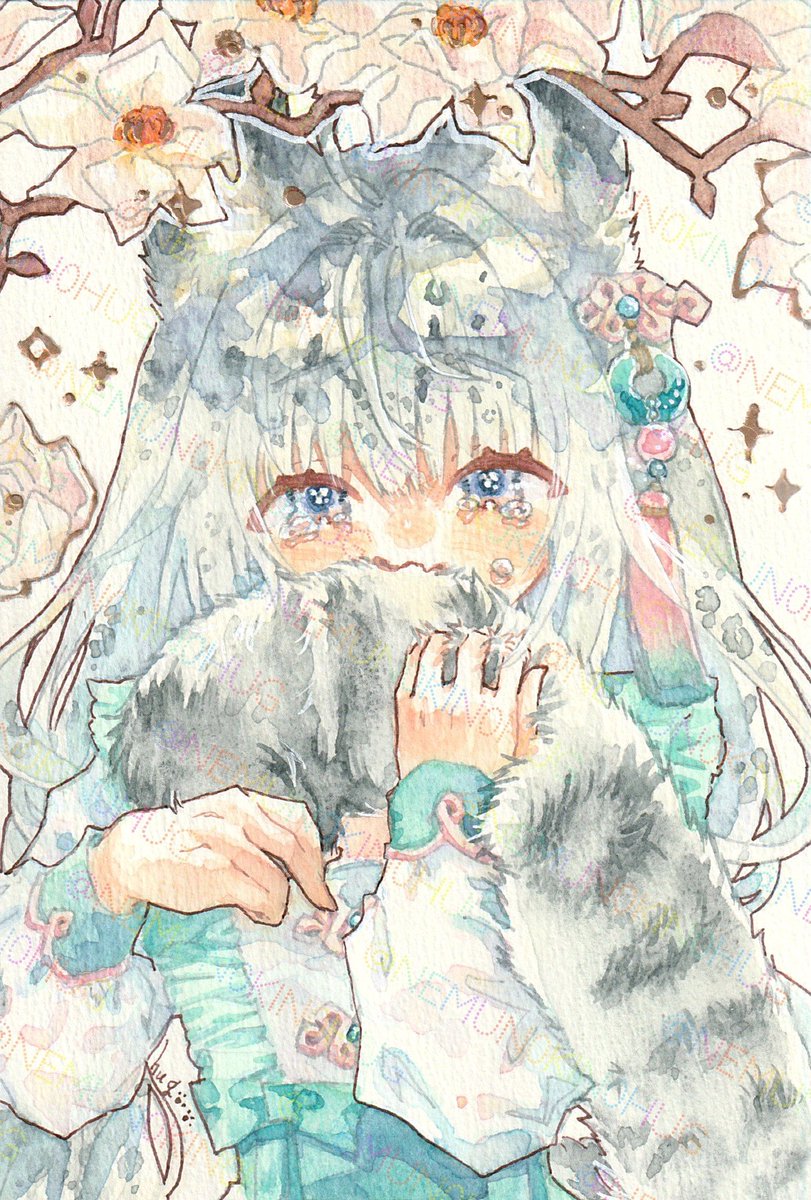 ユキヒョウ×ハクモクレン

#透明水彩
#oc