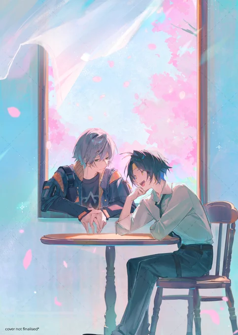 『When Spring Blooms 』🌸 Chapter 1 Preview (27p) #wiseharu  
Here's the first chapter of my Wise x Harumasa doujin!!
(1/8) 