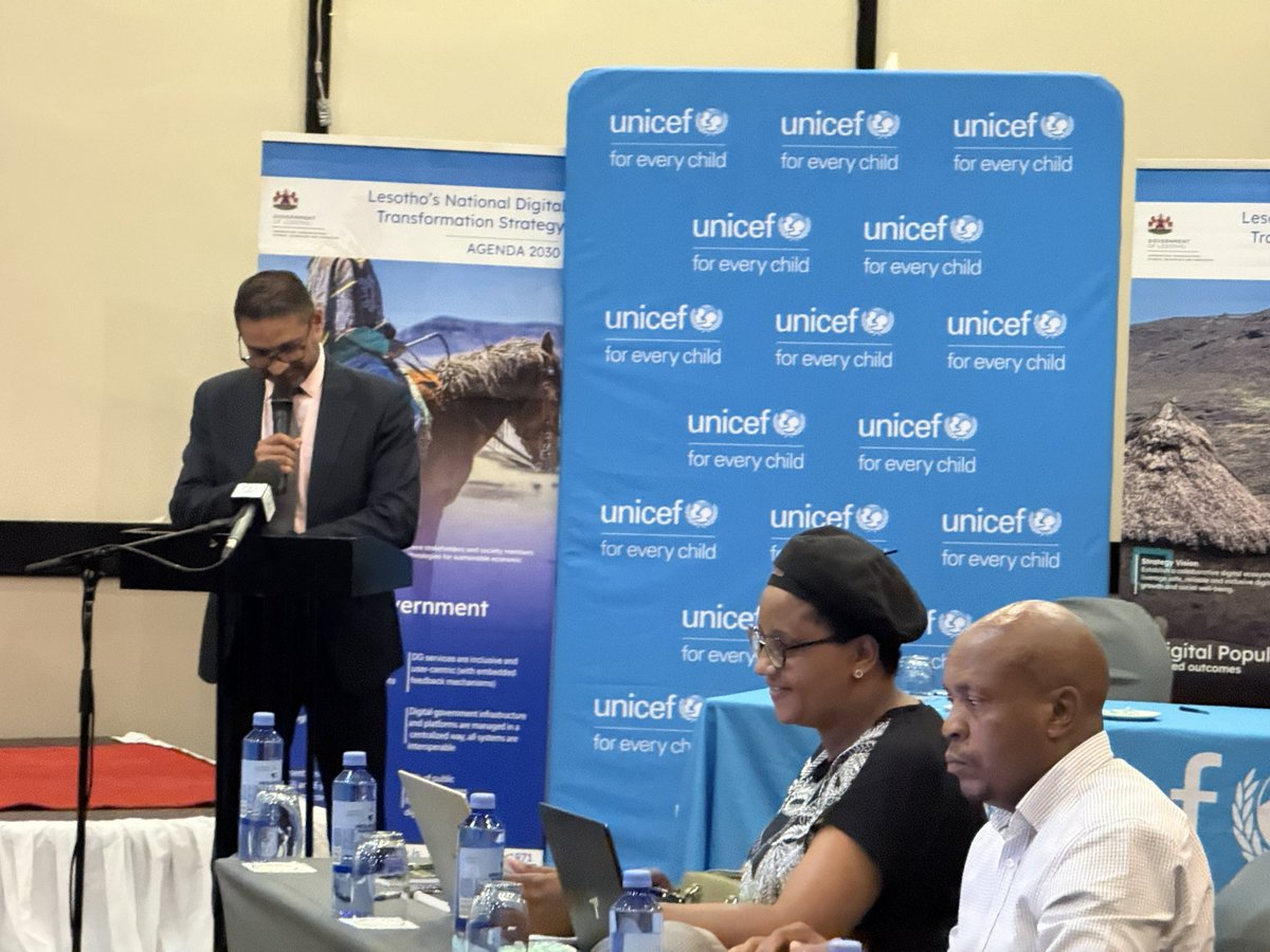 unicef Lesotho tweet media