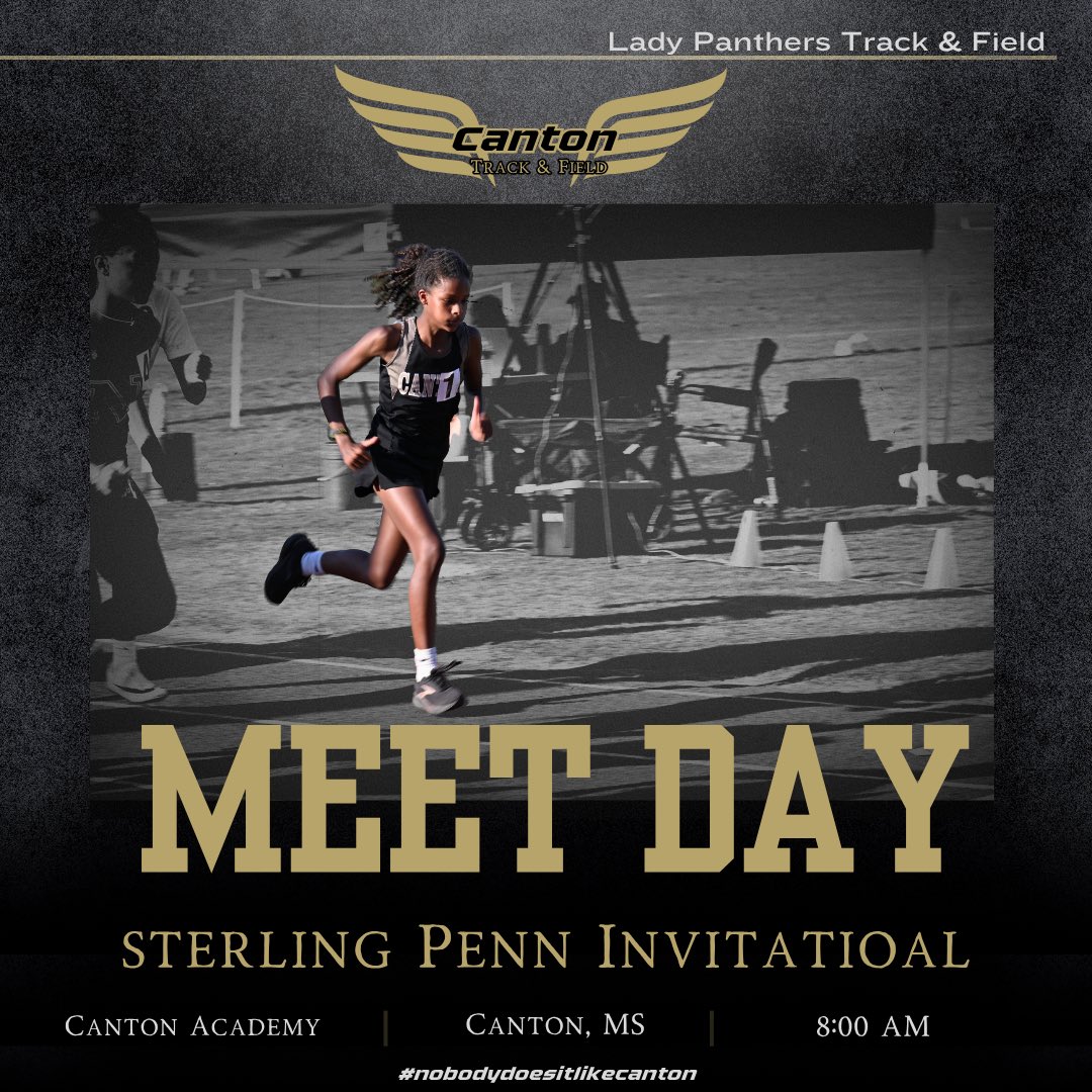 It’s Meet Day!

Join us at home for the Sterling Penn Invitational!

📍 Canton Academy
⏰ 8:00
📊 live.piratetiming.com/meets/65828