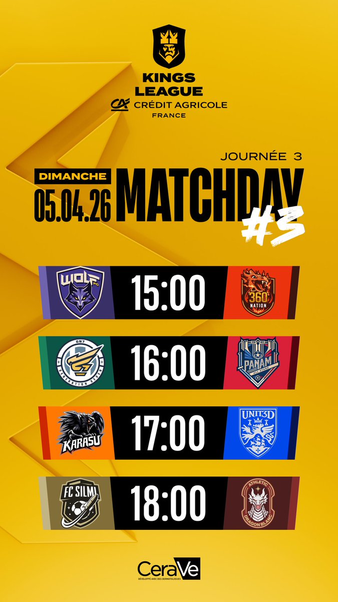 Kings League Crédit Agricole France tweet media