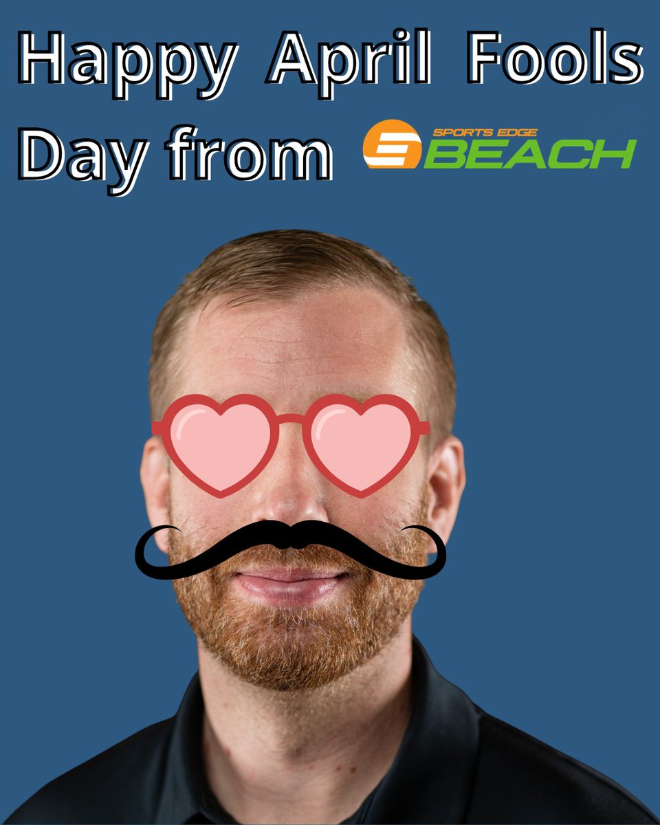 SportsEdgeAth's tweet photo. No one is safe from a good prank! 😏🏐 #AprilFools https://t.co/6AkxeVHIKF