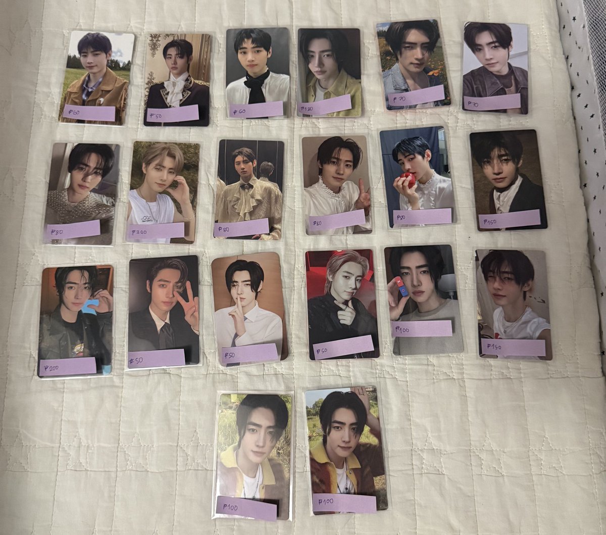 junghooniverse's tweet photo. ˚ ༘ wts lfb | decluttering sale | official photocards | sunghoon different eras˚ ༘

₱rice included in the photo + FREE PF + A LOT OF FREEBIES!

જ⁀➴ PRIO PAYO | DOP up to 1 week
જ⁀➴ ship thru j&amp;t

MOP: GoTyme/UnionBank
rfs: giving birth soon, declutterring all kpop stuff 🥲 https://t.co/5wDAyKQyA0