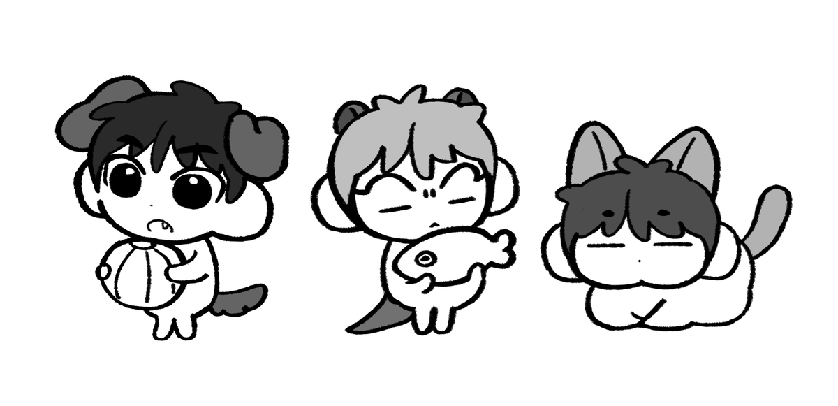 만우절 🐶🦦🐱