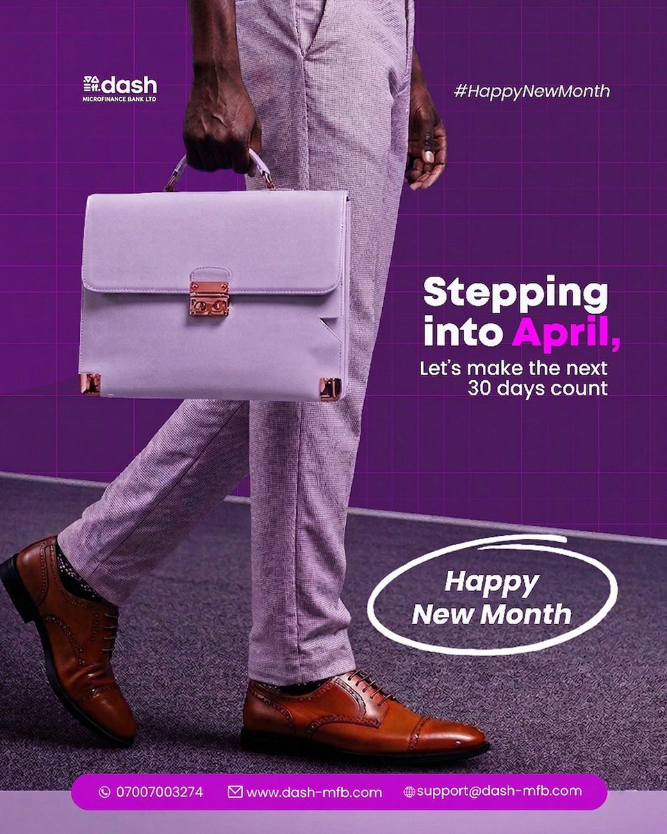 DashMfb's tweet image. April joor!🤩

May this month bring joy, endless blessings, and a fatter bank account🥂

#NewMonthNewGoals