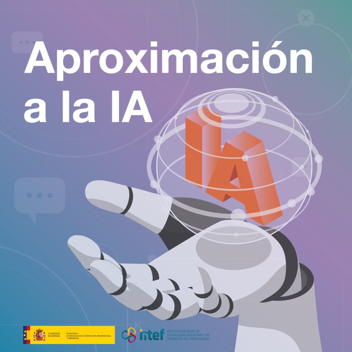 educaINTEF's tweet photo. 🚀 ¿Te interesa la IA en educación?

📚 Inscríbete en el NOOC «Aproximación a la IA» (3.ª edición), con propuestas y herramientas para el aula

🗓️ Del 15 al 24 de abril 

👉 https://t.co/ghlqqjDrqG https://t.co/2qh7uDMGzA