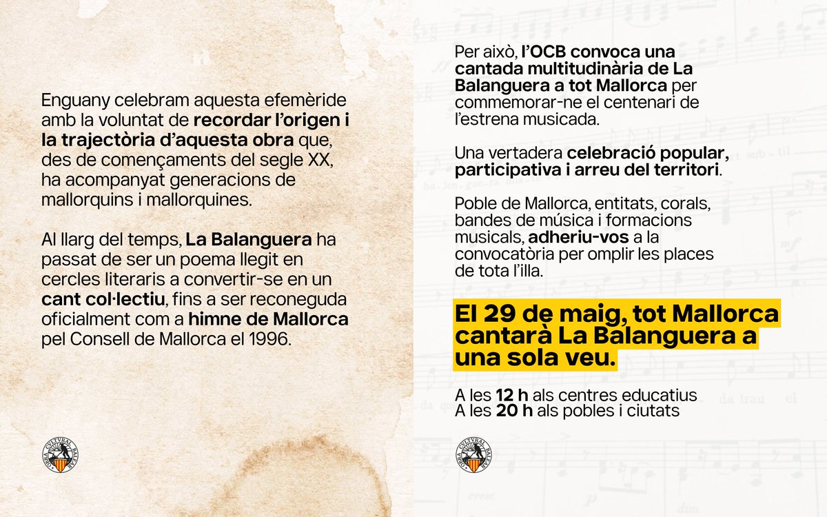 Obra Cultural Balear tweet media