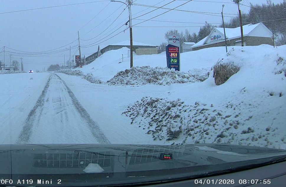 And again...  no joke.  Your local price of gas on this 1st day of April, 2026.  Last year on this day it was a buck fifty.  #nlgas #gasnl #nltraffic #nlpoli #Newfoundland we are officially over two ($2) bucks a ltr.  #CornerBrook