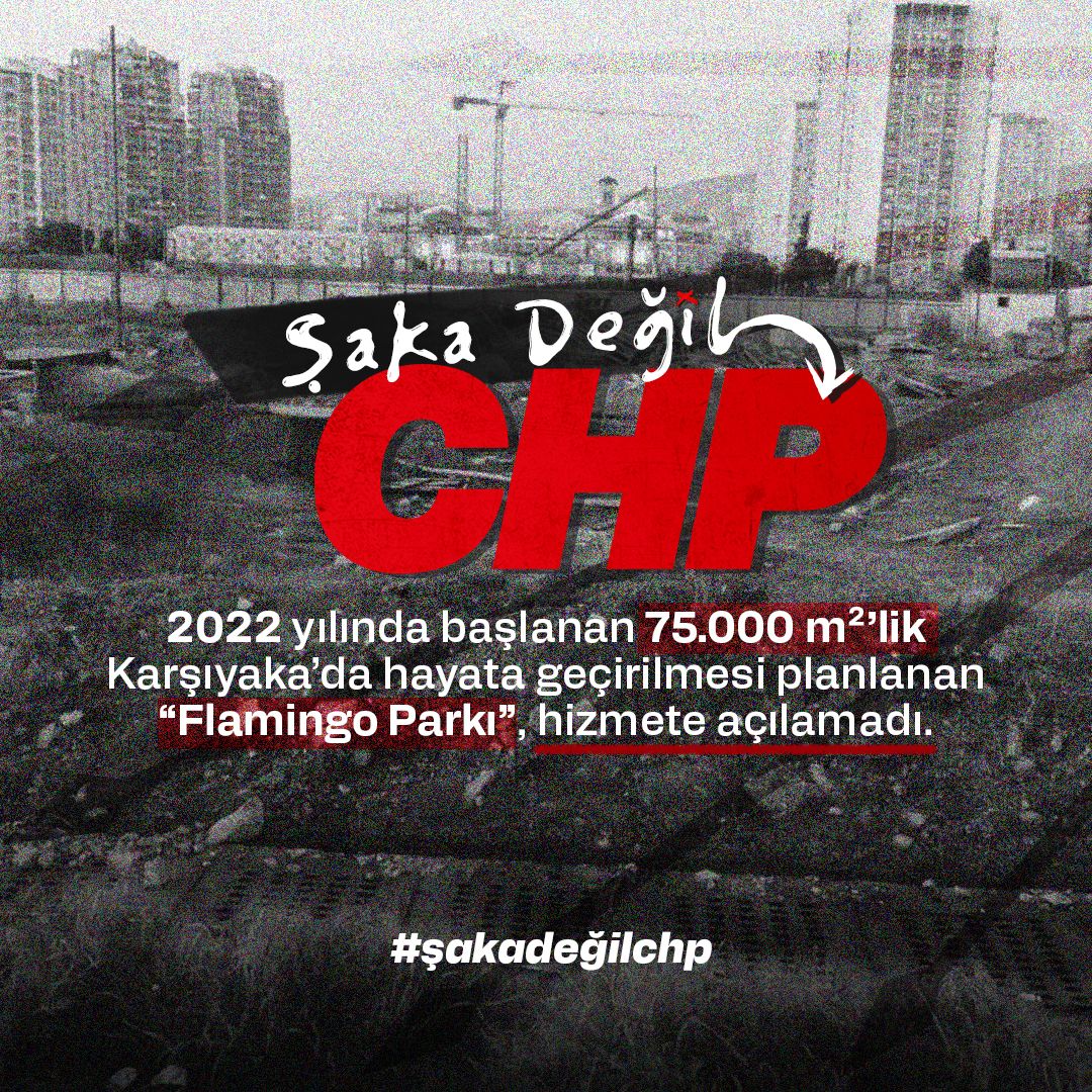 akpartiizmir's tweet photo. CHP’li İzmir Büyükşehir Belediyesi’nin söz verdiği ancak bir türlü tamamlayamadığı projeler…

Şaka değil, gerçek. #ŞakadeğilCHP https://t.co/aaxq01pAj3