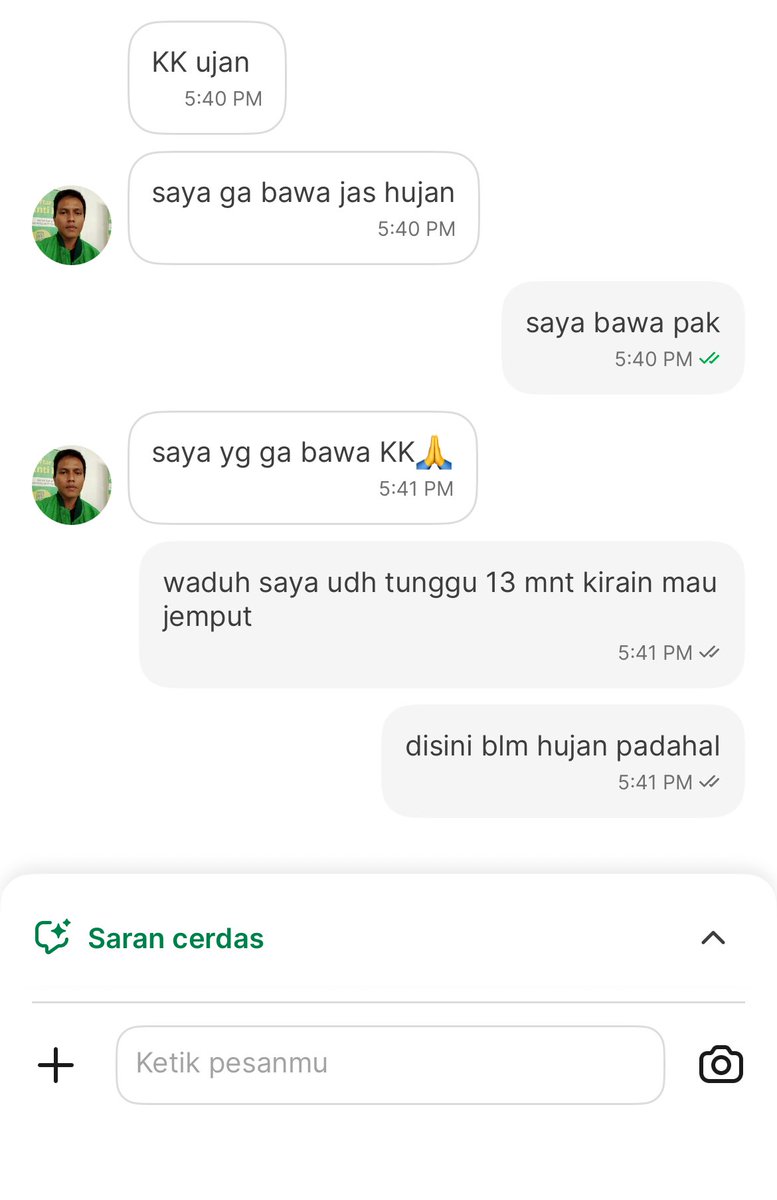rapikabaing's tweet photo. kesel bgt, kalo emang gamau kenapa dari awal gak ngomong. anehnya ngomong gitu pas udah deket penjemputan. hadeh driver skrng ada2 aja @GrabID https://t.co/EnODvIiQNR