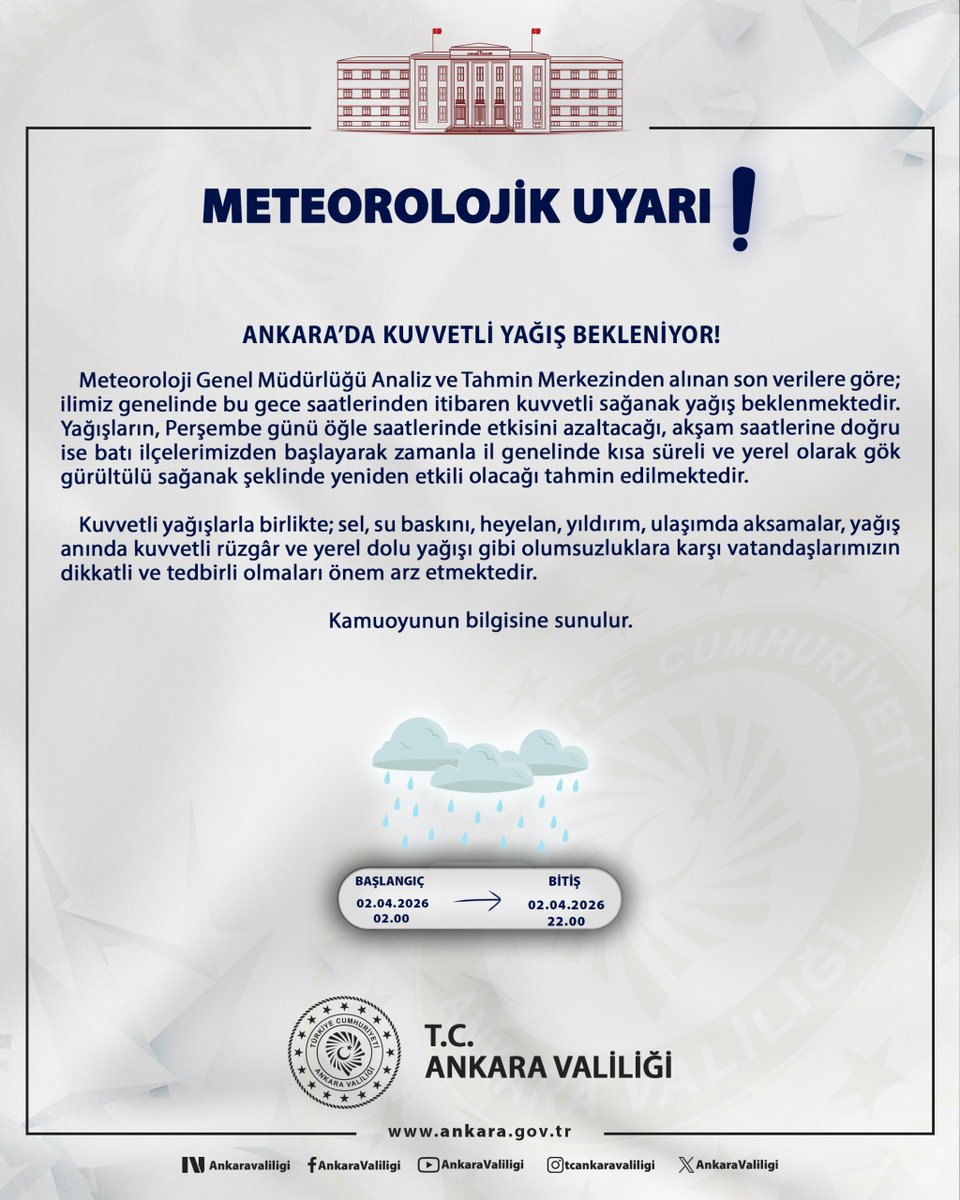 T.C. Ankara Valiliği tweet media